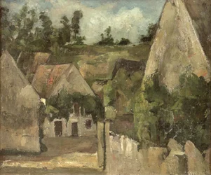 Kreuzung an der Rue Remy, Auvers, ca. 1872